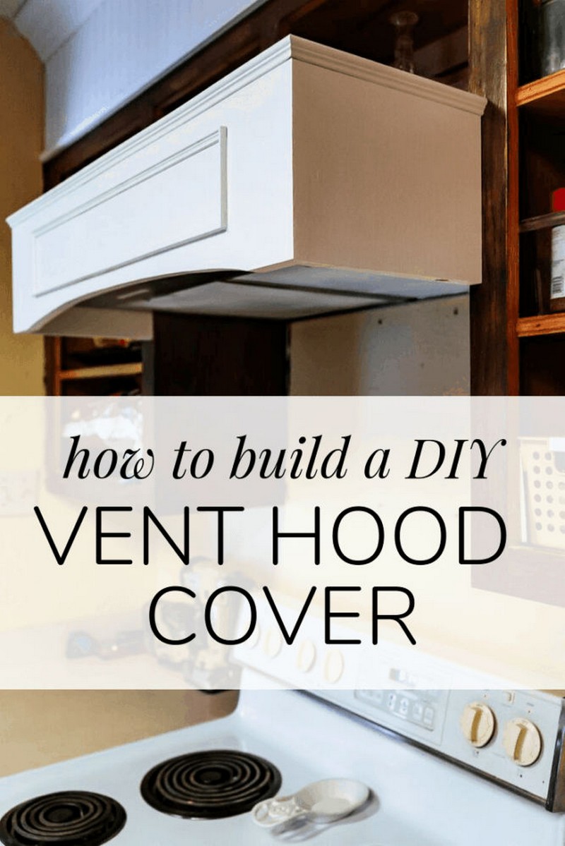 28 DIY Unique Kitchen Hood Vent Ideas - Susie Harris
