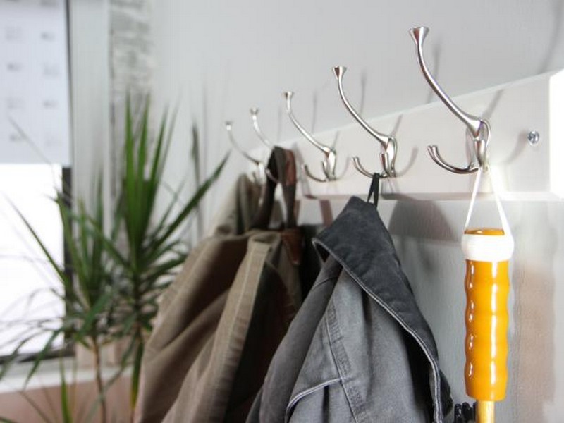 How to Install a Wall Coat Rack