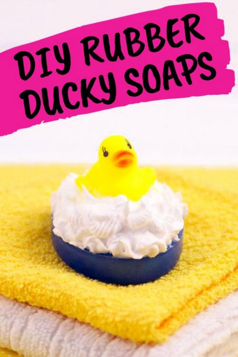 Rubber Ducky Soap Tutorial for Kids Who Love Sesame Street