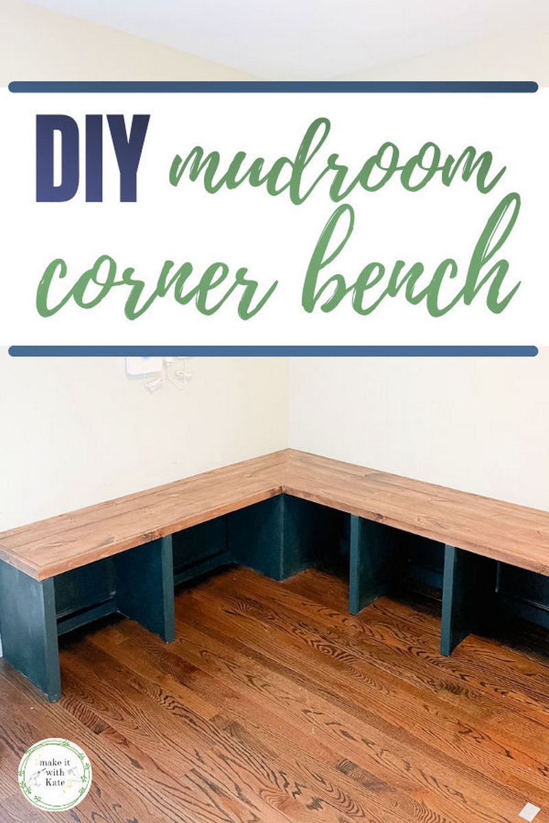 Best DIY Mudroom Bench