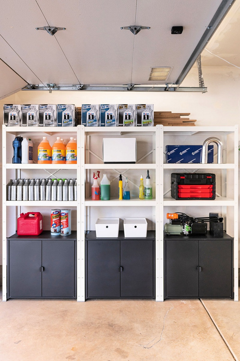 Best Garage Shelves Using Ikea Bror Shelving for Garage Organization