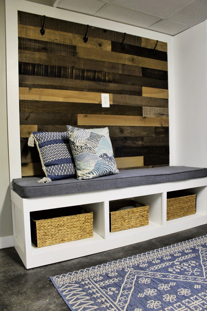 Built In Bench Seat DIY Tutorial