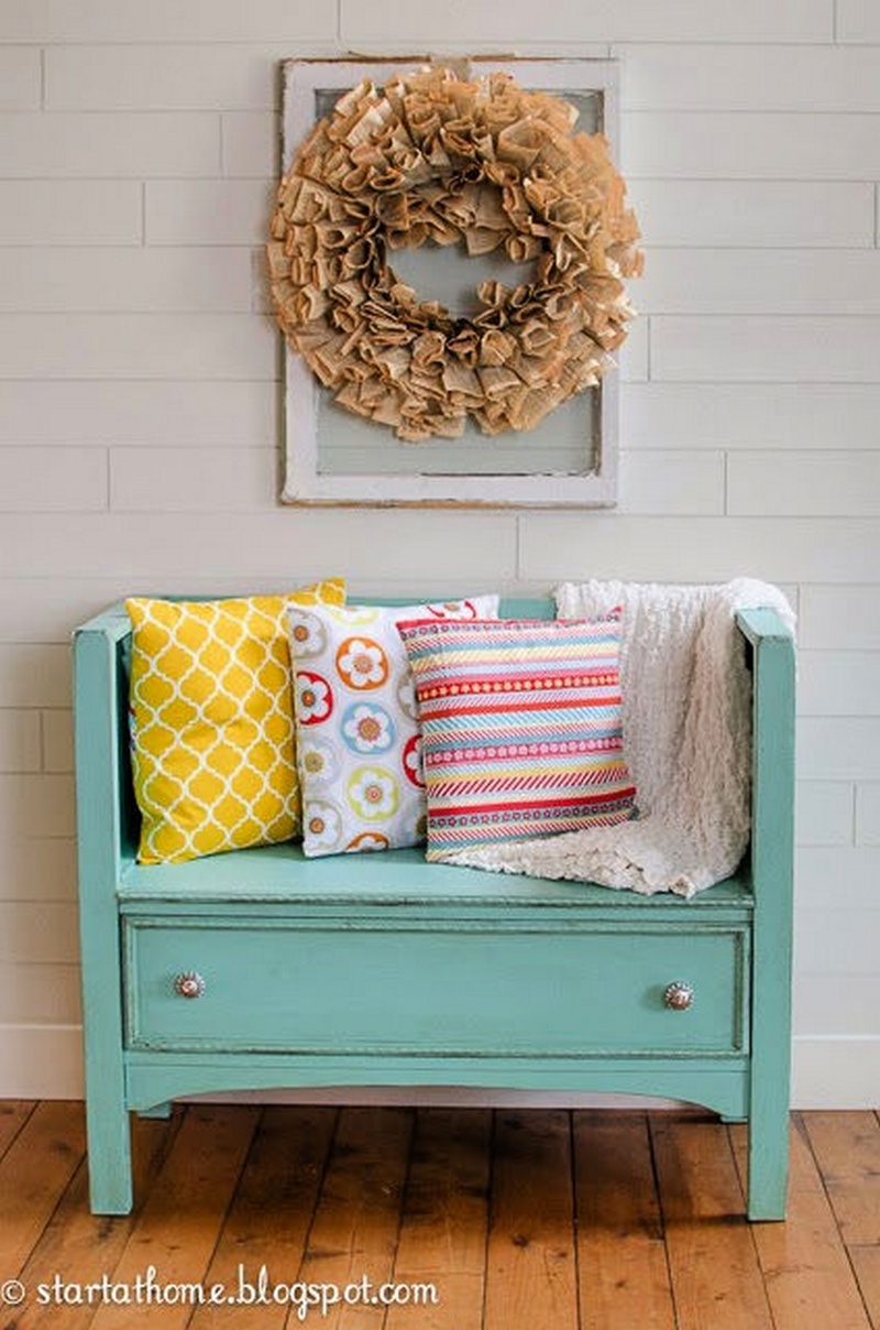 DIY Dresser Turned Bench Tutorial 1
