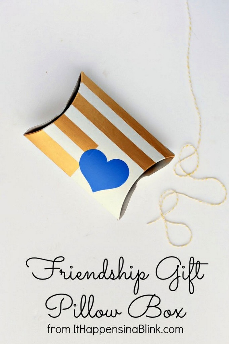Friendship Gift Pillow Boxes
