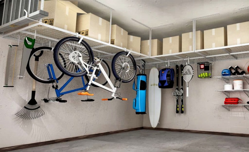 How To Install Overhead Garage Shelving