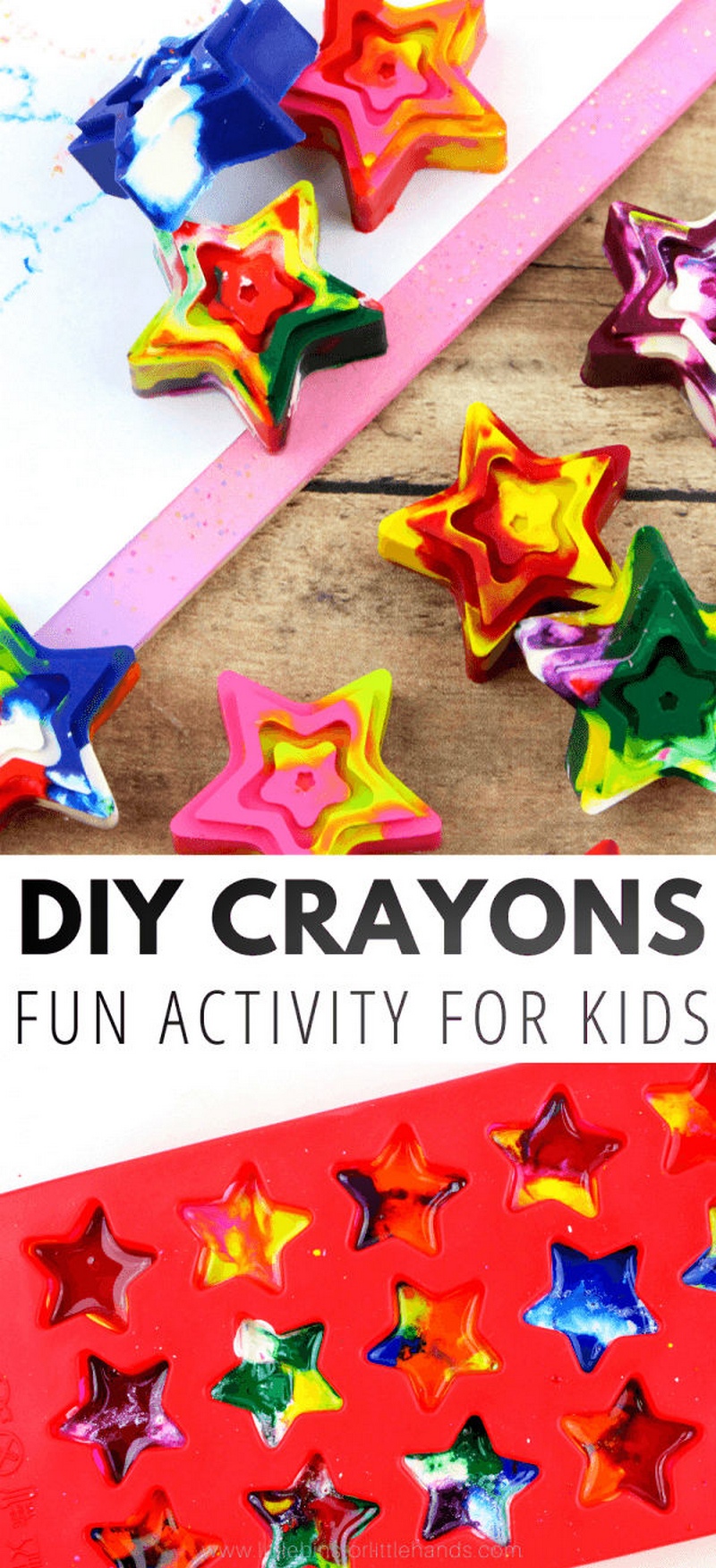 33 Easy To Make DIY Rainbow Crayons Susie Harris