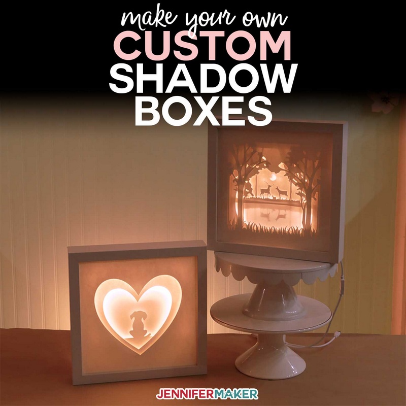 Custom Shadow Box Make Your Own In Cricut Design Space