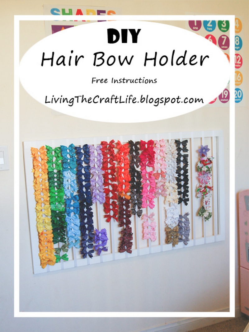 DIY Not So Average Bow Holder