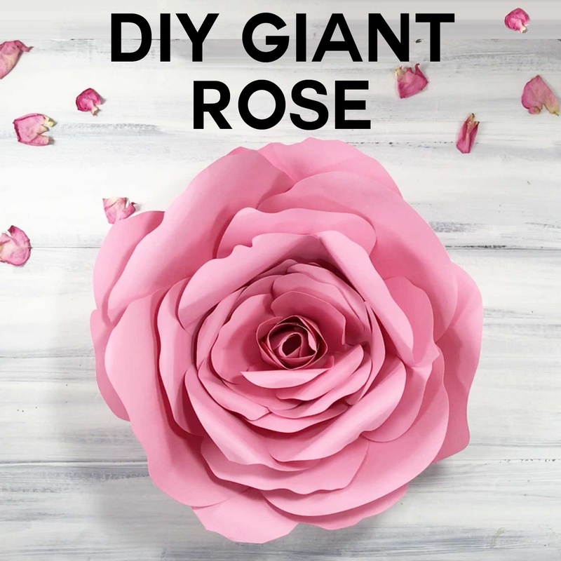 DIY Oversized Spellbound Rose