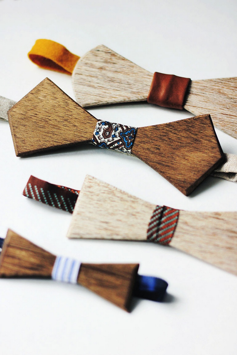 DIY Wooden Bow Tie