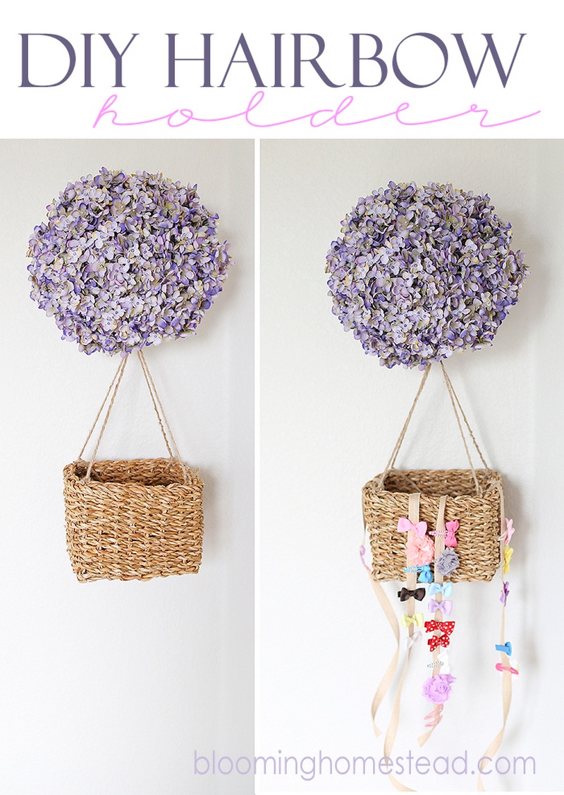 Easy DIY Hair Bow Holder