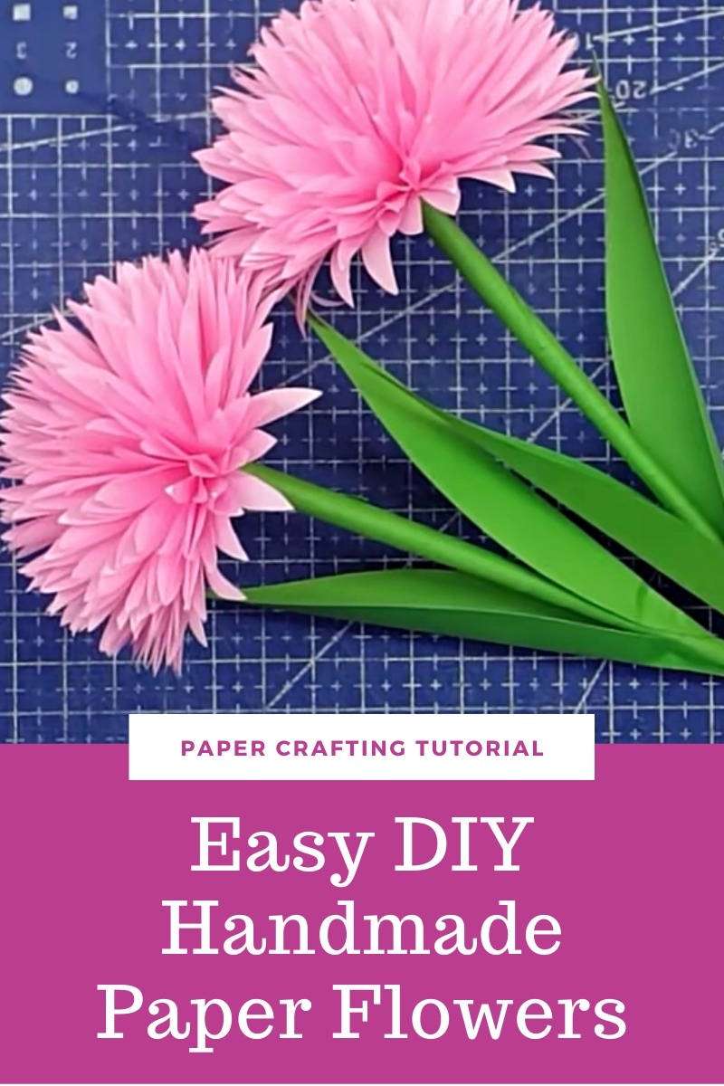 Easy DIY Handmade Paper Flowers