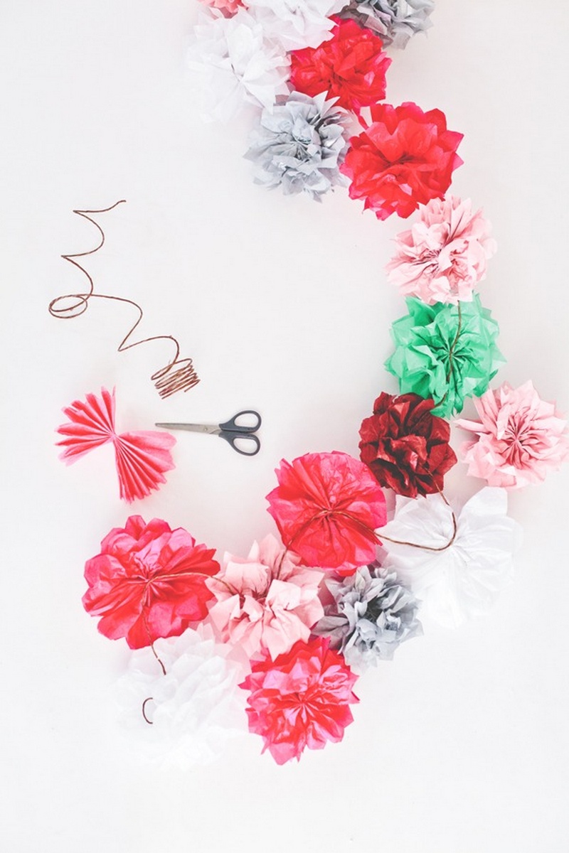 Fun and Festive Tissue Paper Flowers