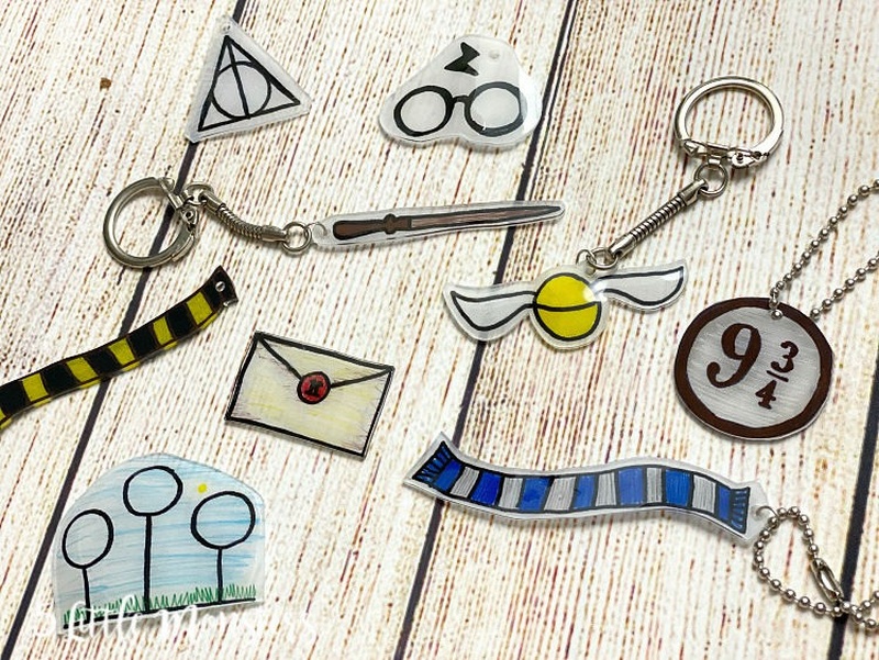 Harry Potter Shrinky Dinks