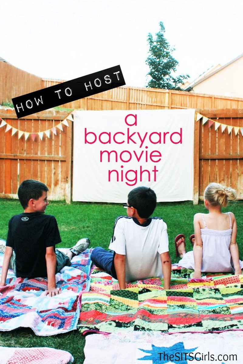 How To Host A Backyard Movie Night