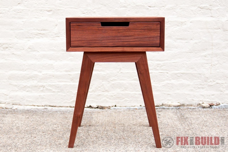 Modern DIY End Table Side Table