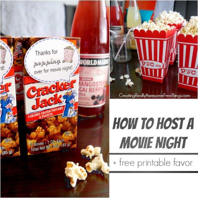 Party Ideas For A Movie Night At Home