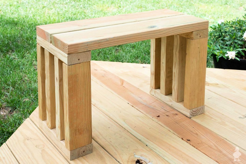 DIY Garden Bench Plans