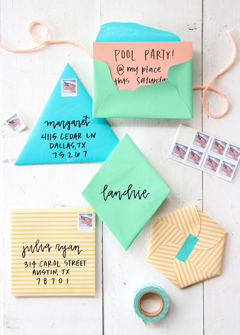 Fold Your Own Geometric Envelopes