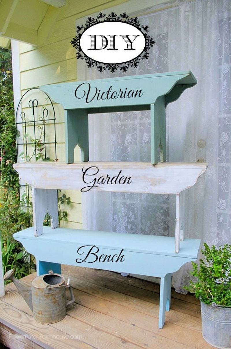 How to Build a Victorian Garden Bench