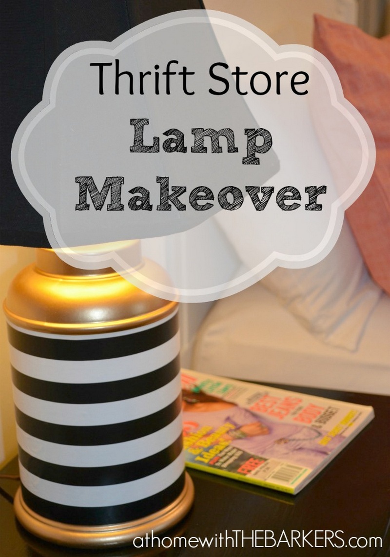 DIY Thrift Store Lamp Makeover Tutorial