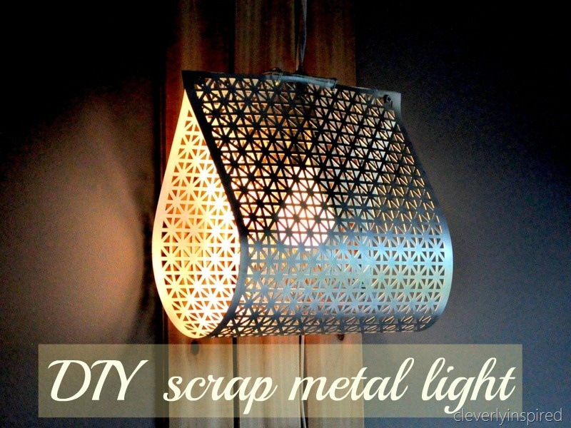 Low Cost Scrap Metal Pendant Light