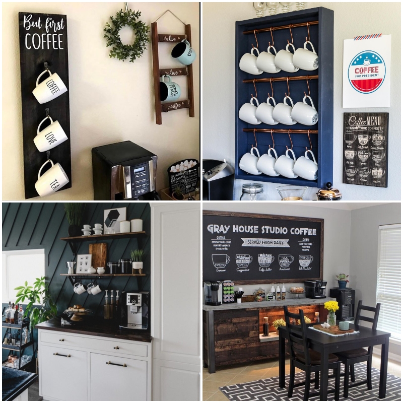 20 Easy DIY Home Coffee Bar Ideas Susie Harris