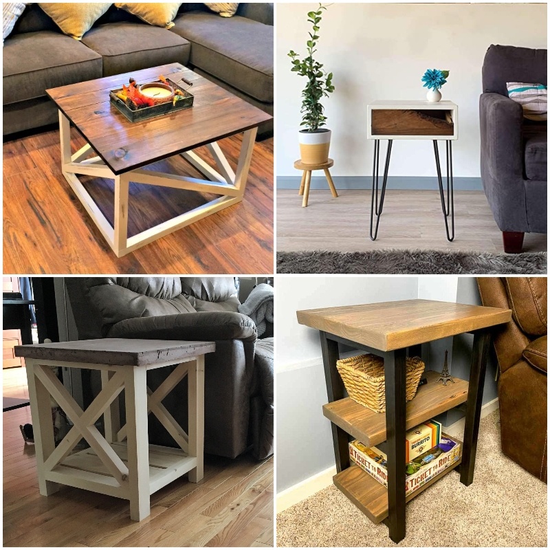 29 DIY End Table Ideas And Designs 2022 Susie Harris