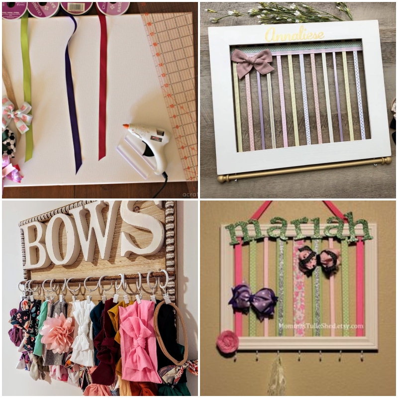 DIY Hair Bow Holder: Quick and Easy and Ready to Hang - Whimsical September