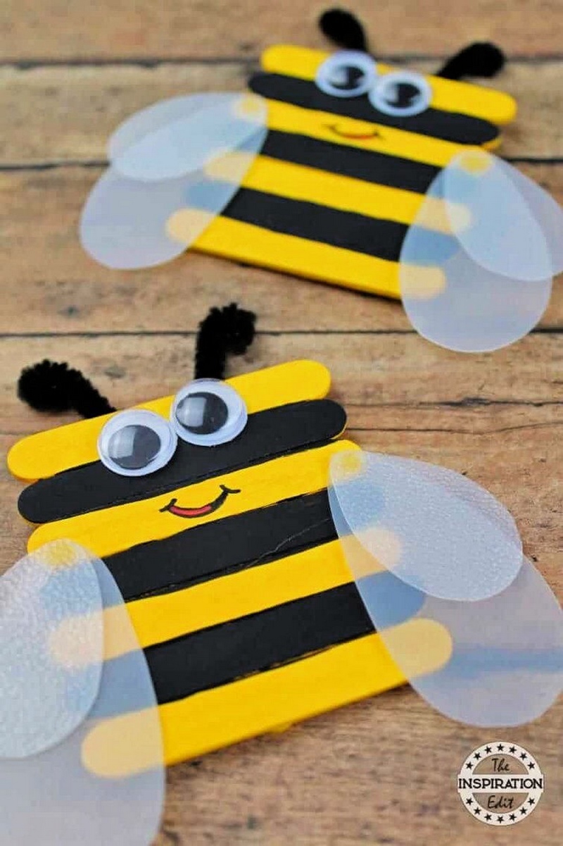 Bumble Bee Craft Preschool Kids Will Love