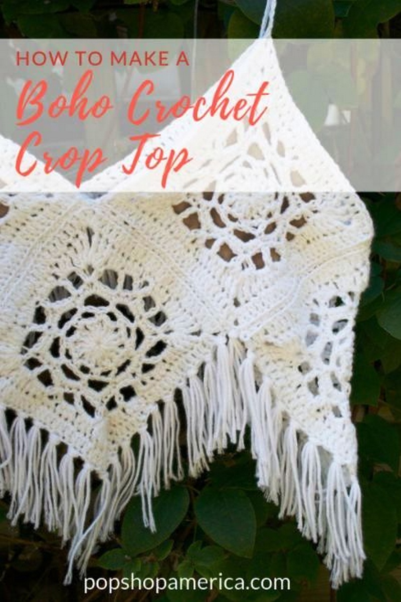Boho Crochet Crop Top DIY