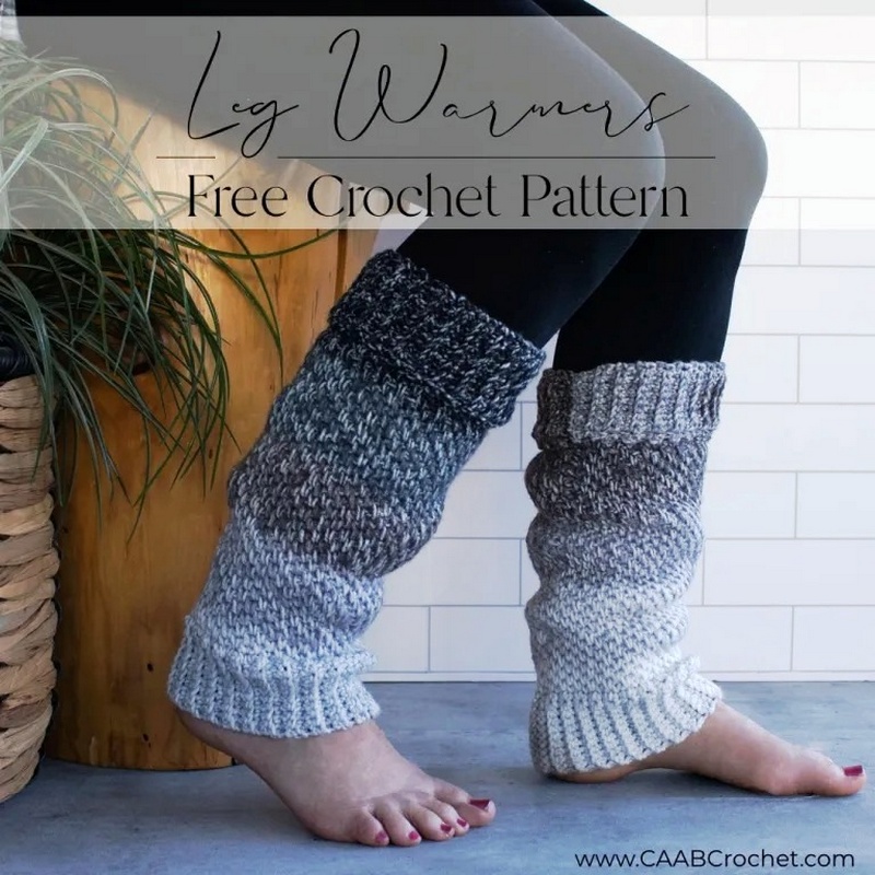 Crochet Leg Warmers Pattern