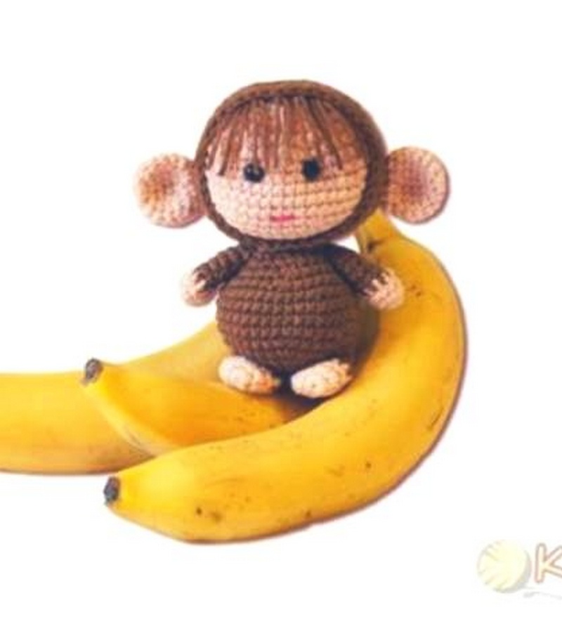 Crochet Monkey Free Pattern
