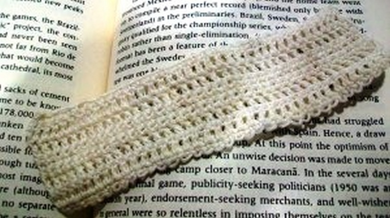Crochet Pattern Easy Bookmark
