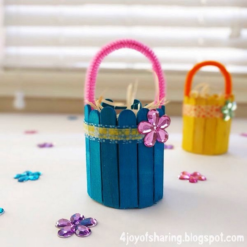 Cute And Easy Basket Craft