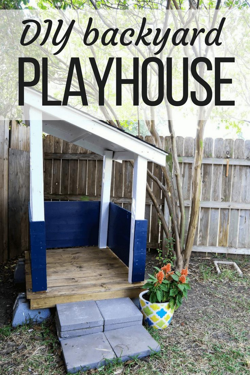Thirty Homemade Easy DIY Playhouse Ideas Susie Harris