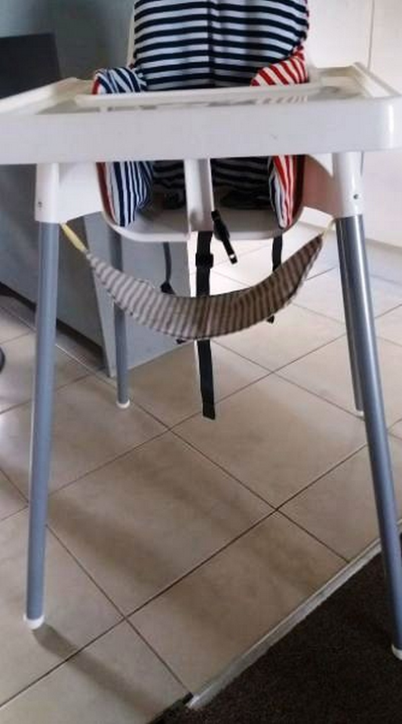 Diy Foot Rest On Ikea Antilop High Chair