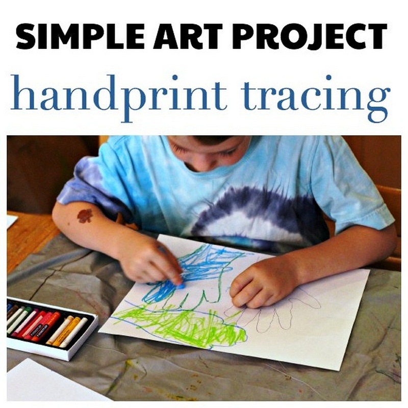 Easy Handprint Art Project