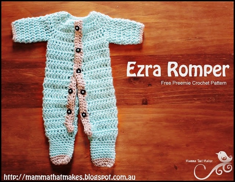 Ezra Romper Free Crochet Pattern