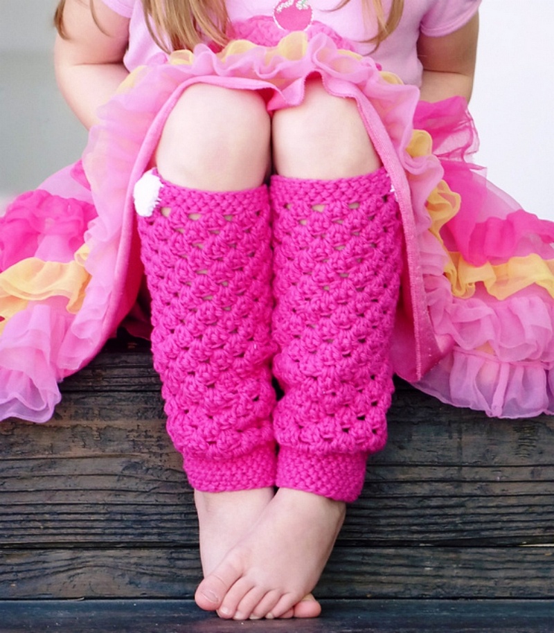 Girly Crochet Leg Warmers A Free Beginner Pattern