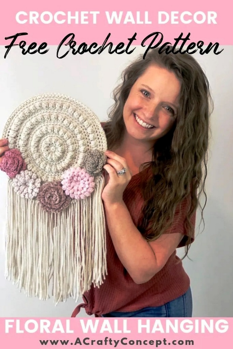 32 Easy & Free Crochet Wall Hanging Patterns Susie Harris
