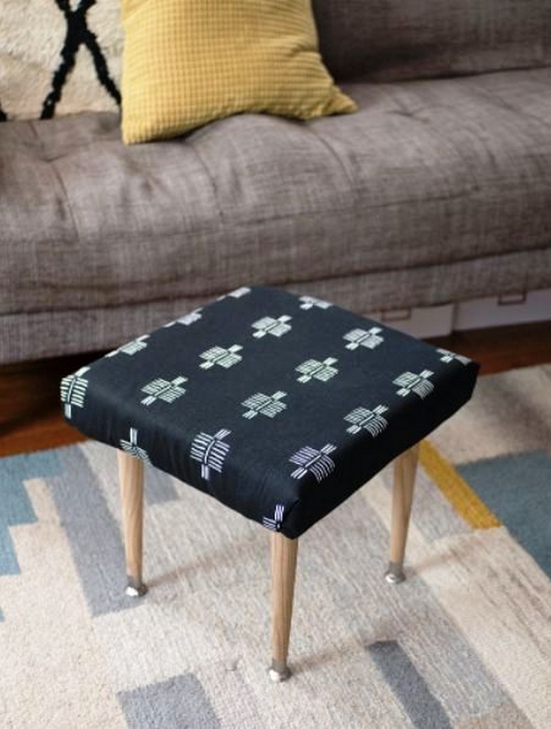 How To Make An Upholstered Footstool