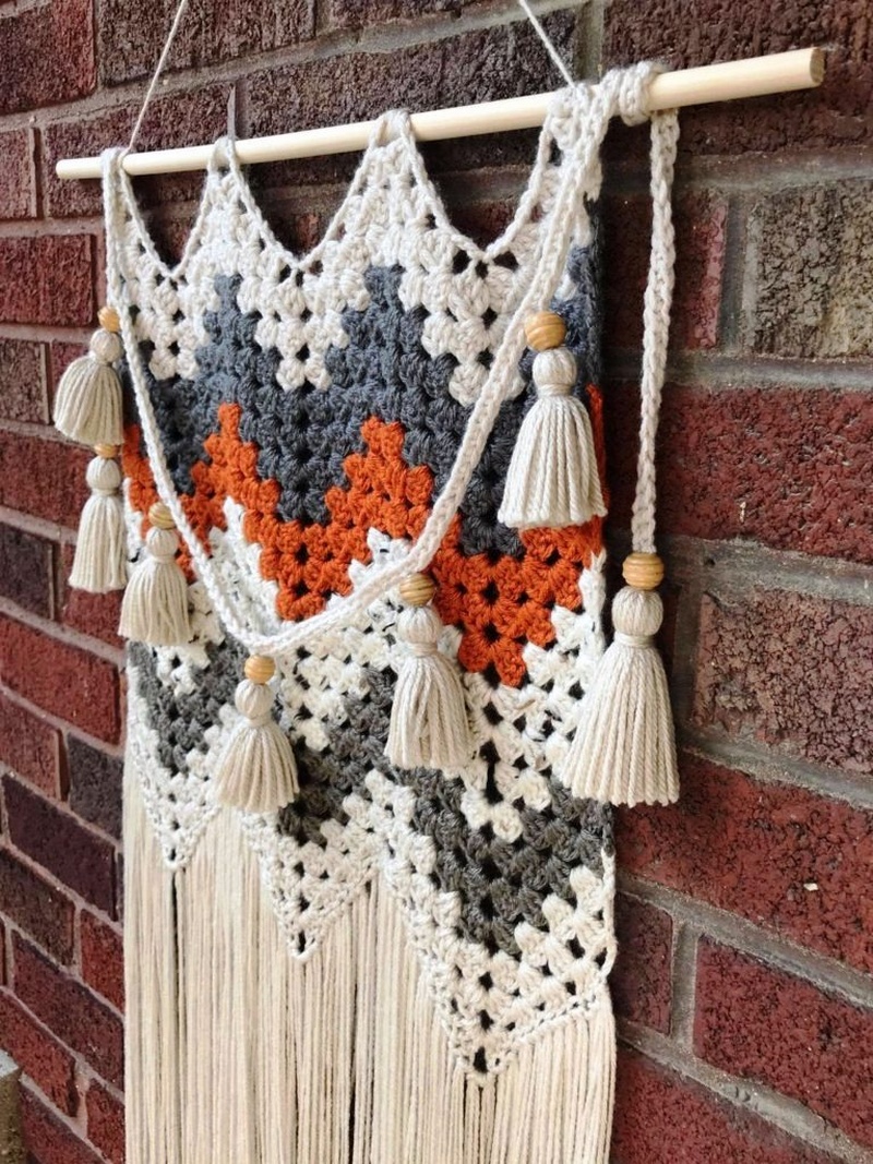 32 Easy & Free Crochet Wall Hanging Patterns Susie Harris