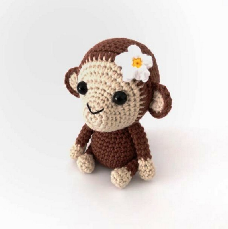 Maisy the Monkey Crochet Pattern