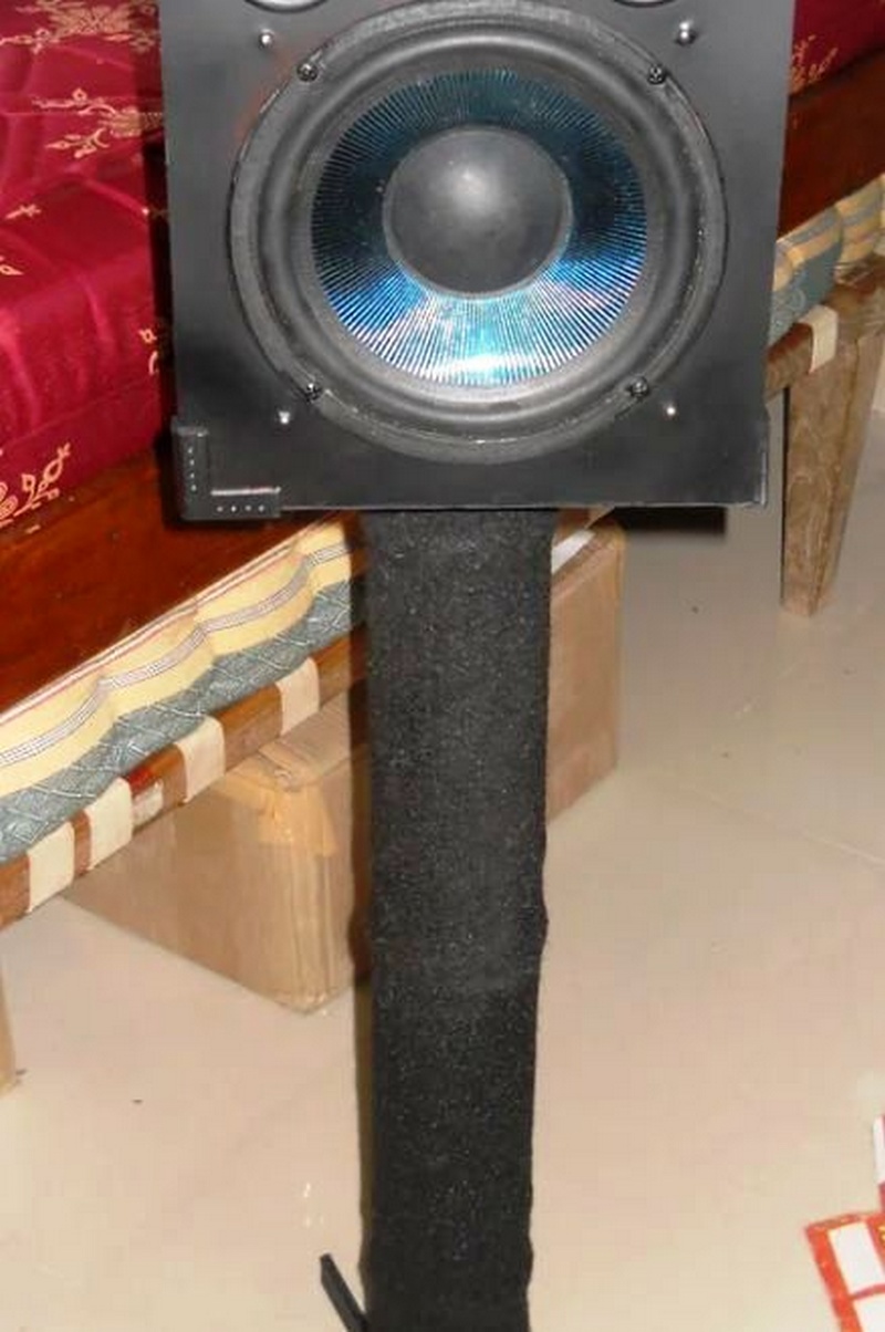 Speaker Stand Using Spray Cans