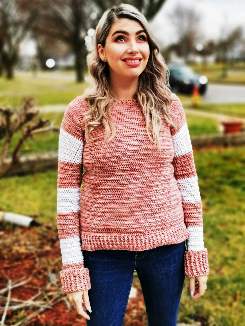 You Can Crochet This Easy Sweater for Free – The Seventeenth Sweater