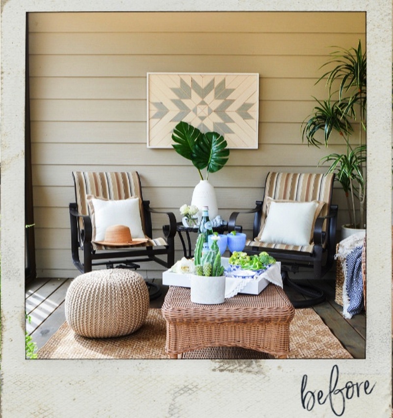 A New Space Makeover Screened In Porch Reveal