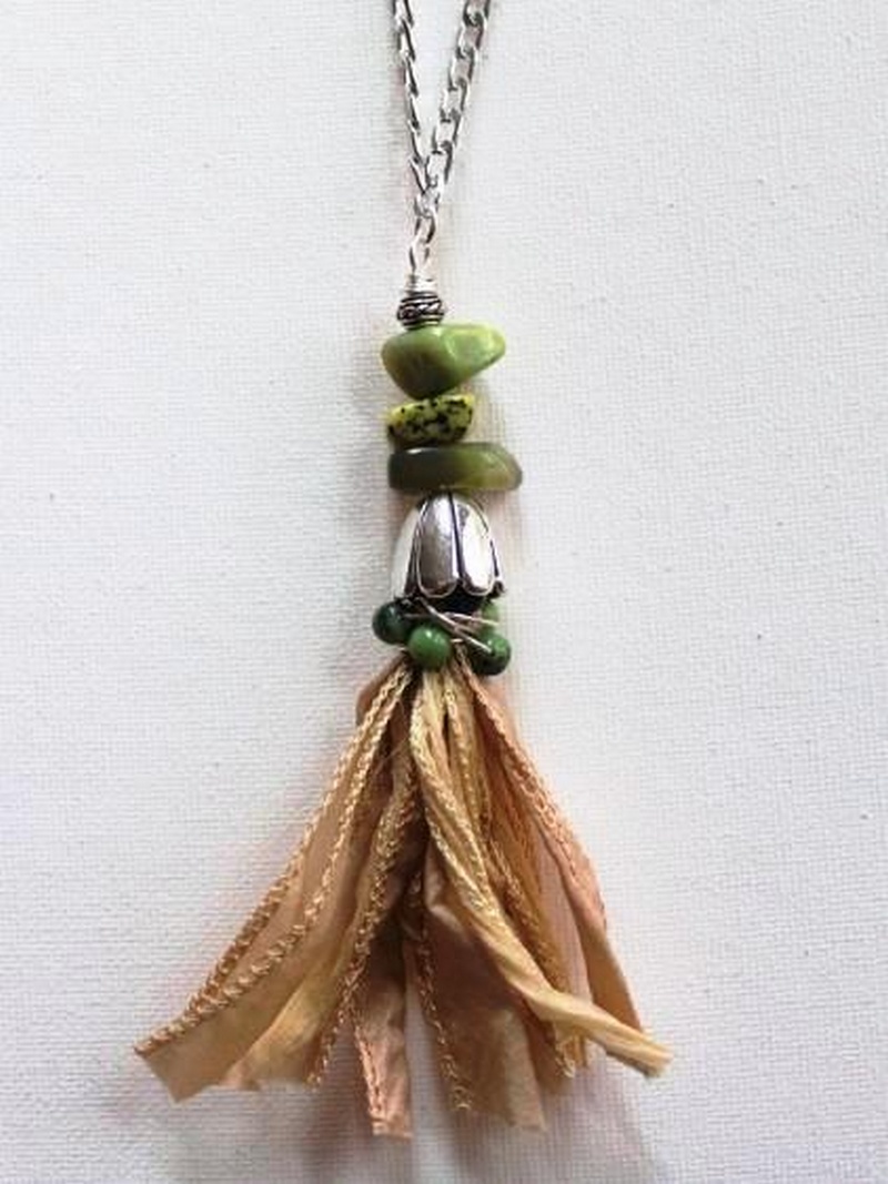 Boho Tassel Necklace Tutorial
