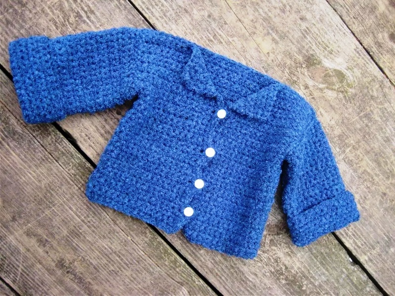 Crochet Baby Sweater Free Pattern