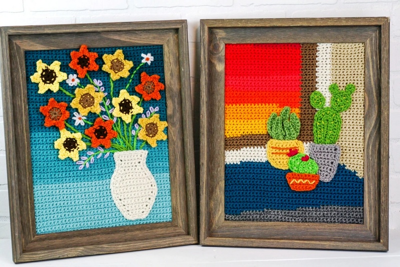 Crochet Paintings Part 3